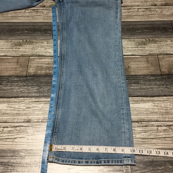 Everlane The Way High Sailor Jean Women’s 26 Crop Blue Light Wash (Inseam 26) - Picture 2 of 9